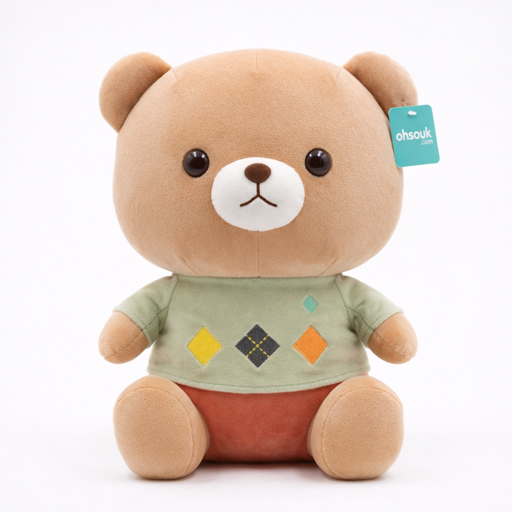 Peluche Ourson Coloré — Chaleureux et joyeux