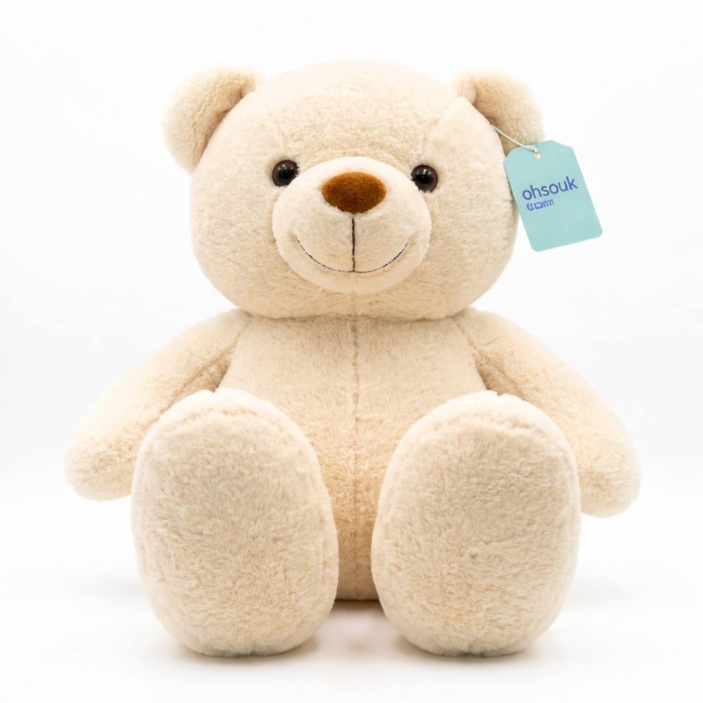 Peluche Ourson Crème — La douceur à l'état pur