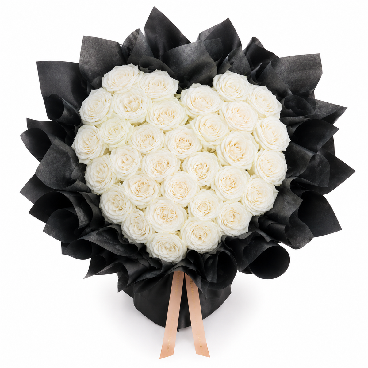 Le Cœur Ardent, bouquet en forme de cœur, vue 3 – OhSouk