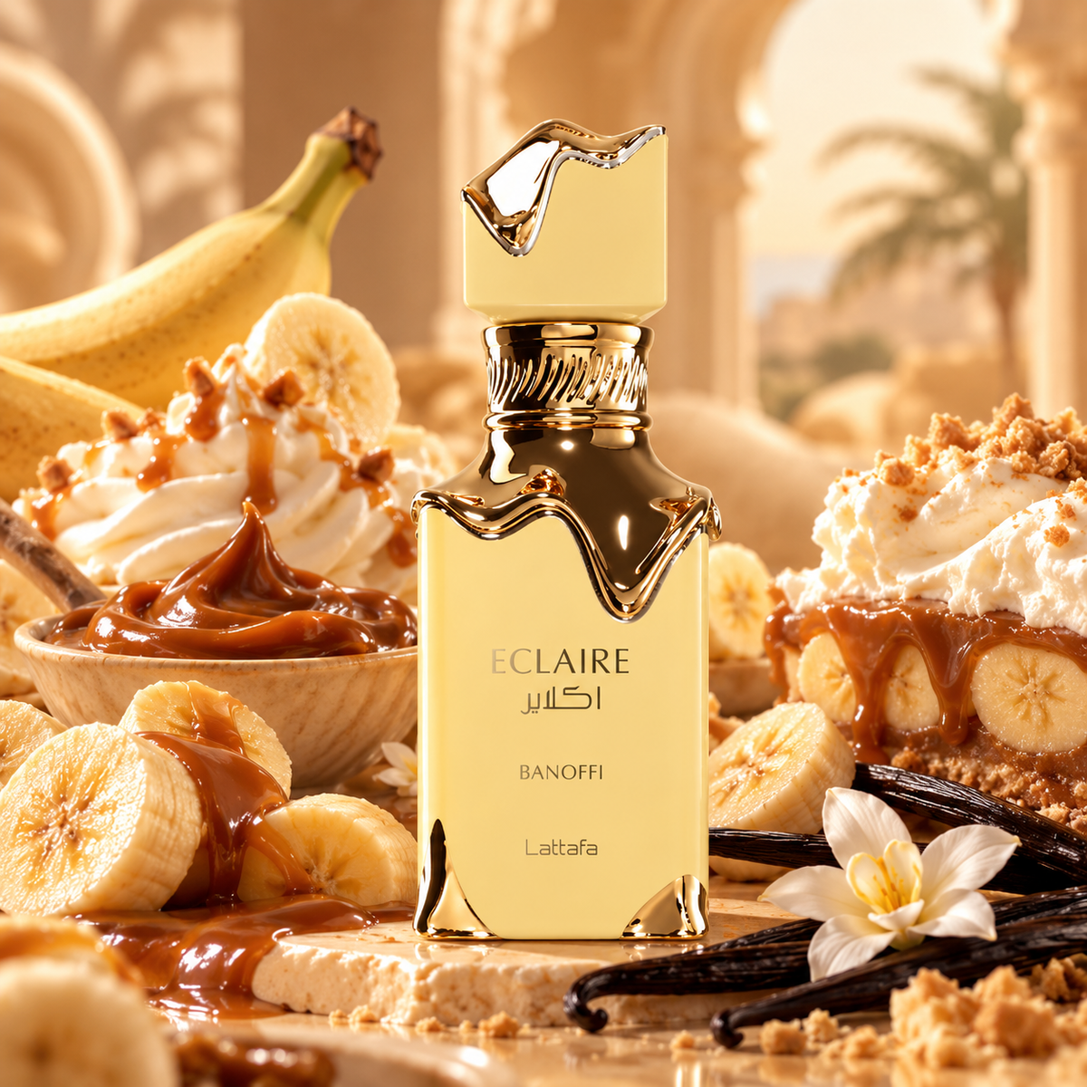 Lattafa Eclaire Banoffi Eau de Parfum 100ml - Parfum authentique livre en Algerie - OhSouk