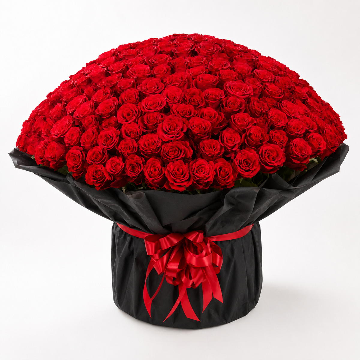Grand Bouquet de Roses Collection Souveraine vue de face - OhSouk