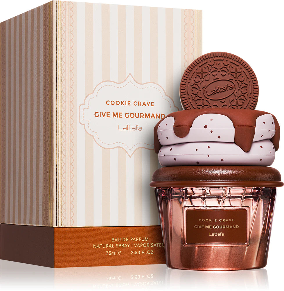 Lattafa Cookie Crave 75ml flacon - Parfum garanti non contrefait livre en Algerie - OhSouk