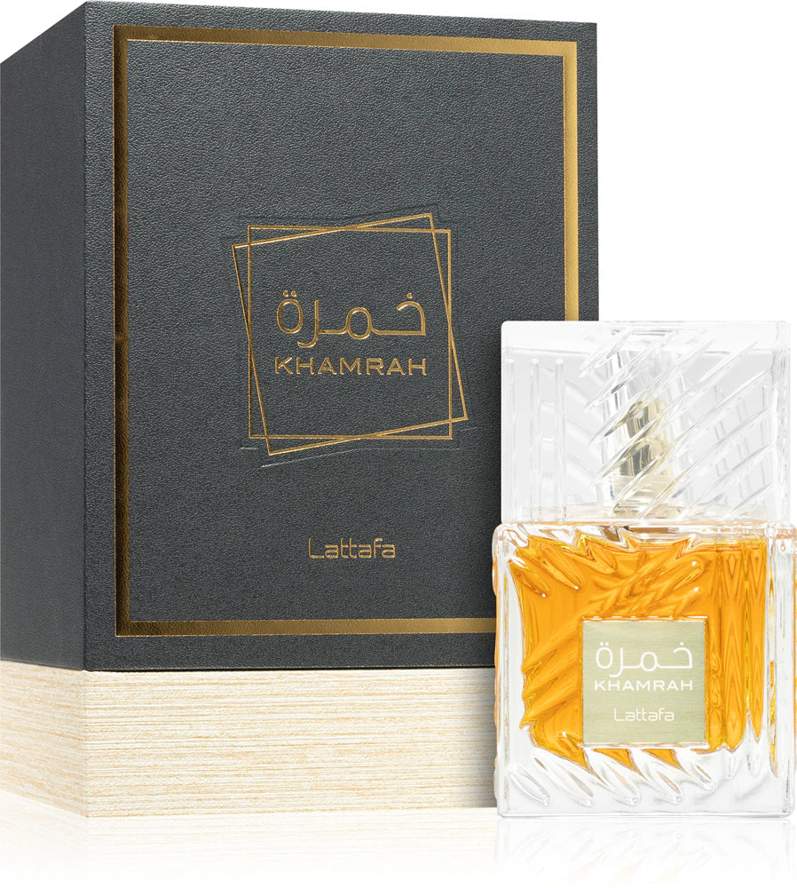 Lattafa Khamrah 100ml flacon - Parfum garanti non contrefait livre en Algerie - OhSouk