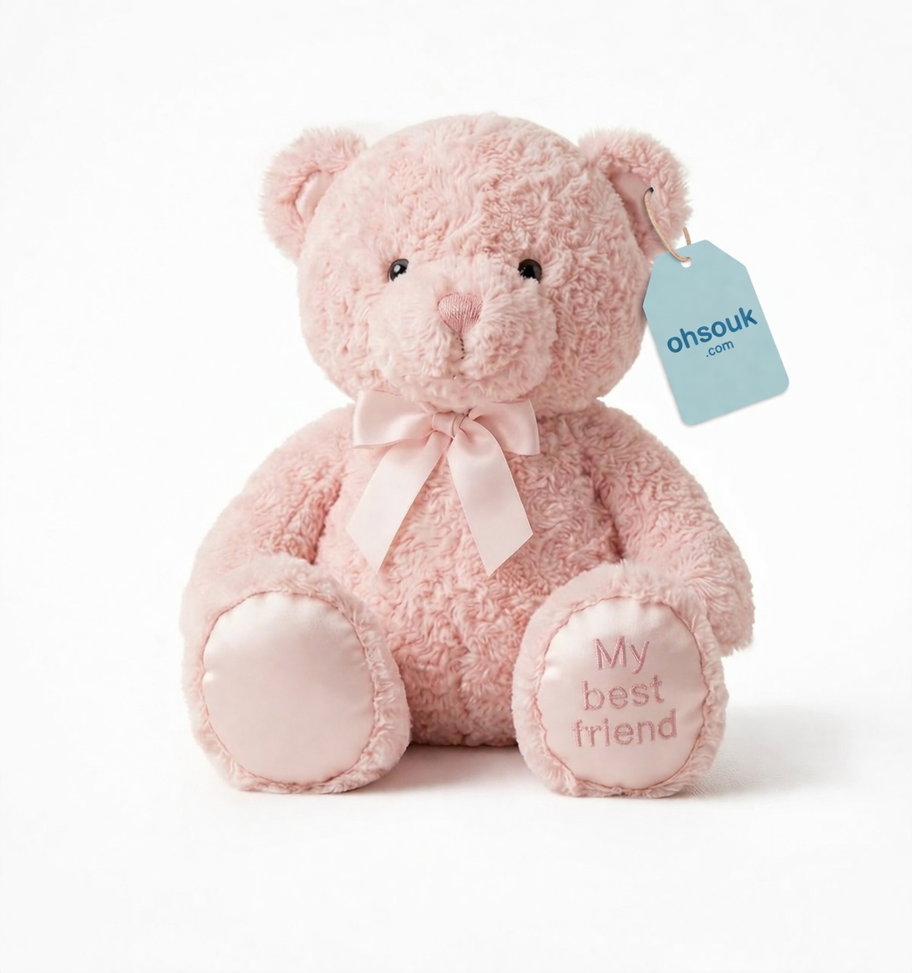Peluche Ourson Rose "My Best Friend" — Pour celle qui compte