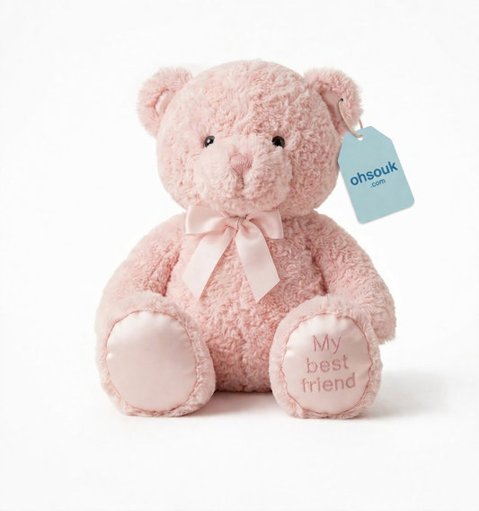Peluche Ourson Rose "My Best Friend" — Pour celle qui compte