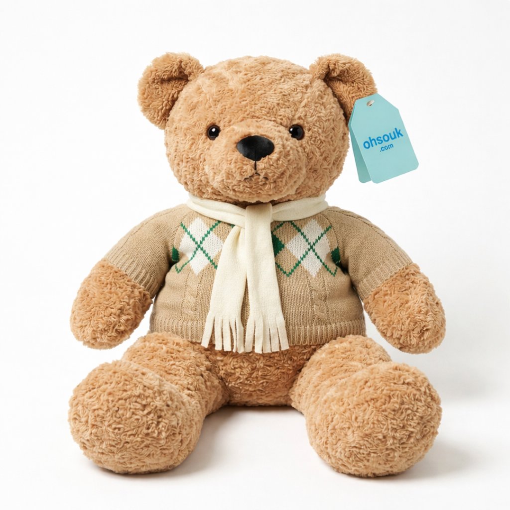 XXL Peluche Ourson Hiver — La chaleur d'un câlin