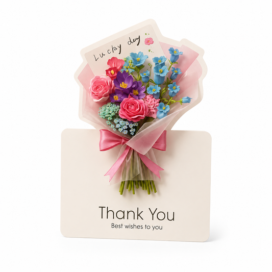 Carte "Bouquet Éternel"