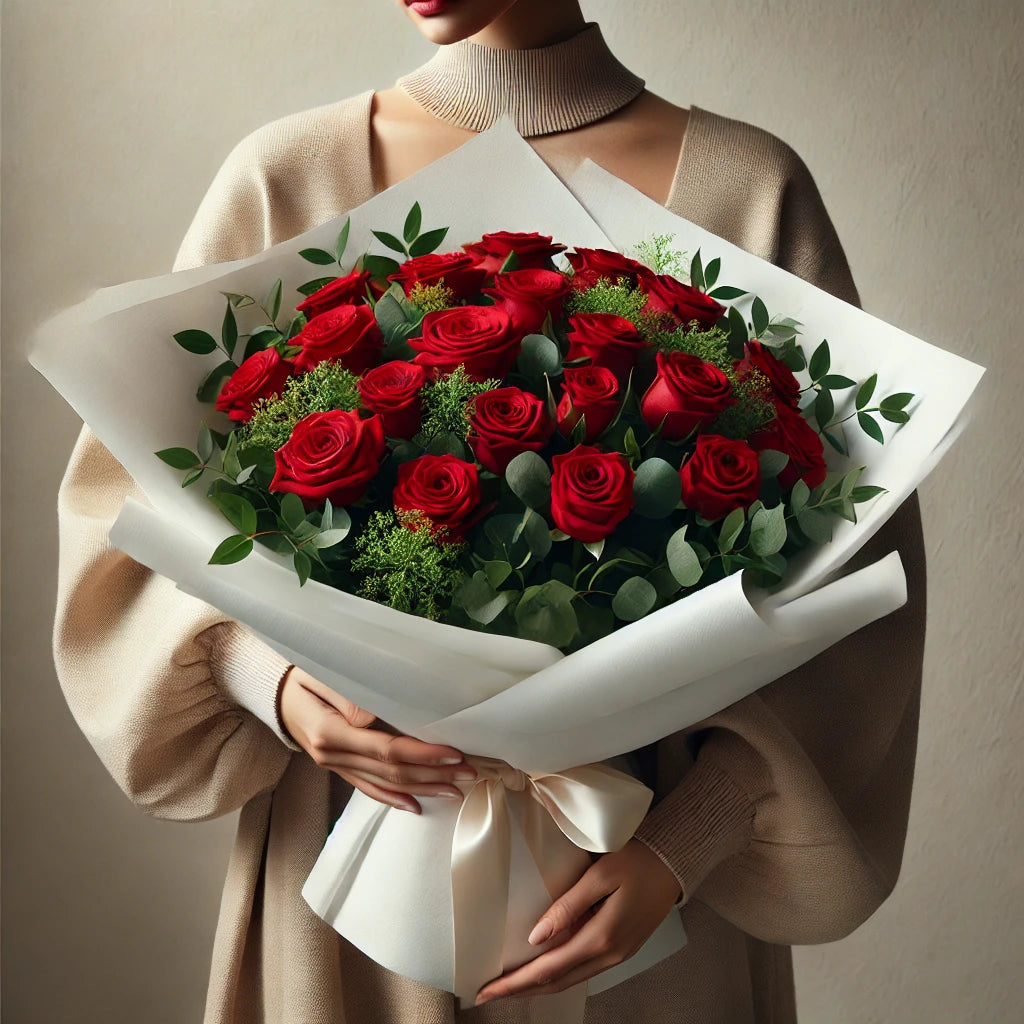 Bouquet de Roses Rouges Passion